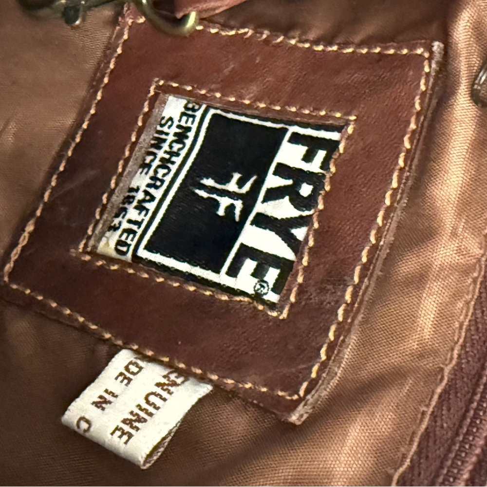 Frye Leather Backpack Brown - image 6